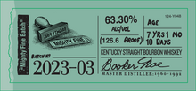 Load image into Gallery viewer, Booker’s® Bourbon Collection Booker’s Mighty Fine Batch 2023-03 750mL