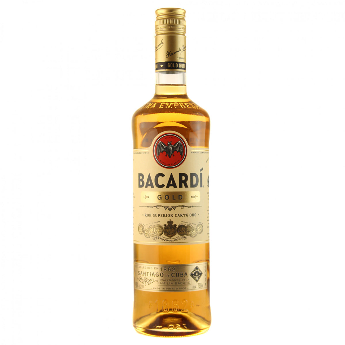 Jensen's Liquors  Bacardi Gold Rum Pet 750 ML