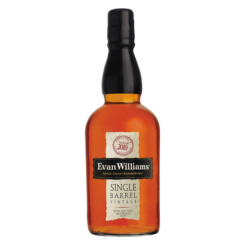 Evan Williams Single Barrel Bourbon Whiskey - 750ml Bottle Type: Liquor Categories: 750mL, Bourbon, size_750mL, subtype_Bourbon, subtype_Whiskey, Whiskey. Buy today at Wine and Liquor Mart Poughkeepsie
