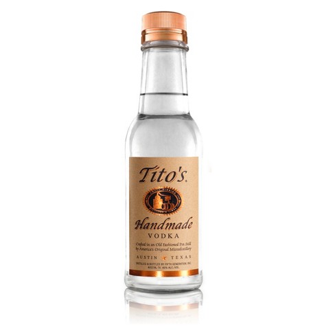 Tito's Handmade Vodka - 200mL Type: Liquor Categories: 200mL, quantity high enough for online, size_200mL, subtype_Vodka, Vodka. Buy today at Wine and Liquor Mart Poughkeepsie