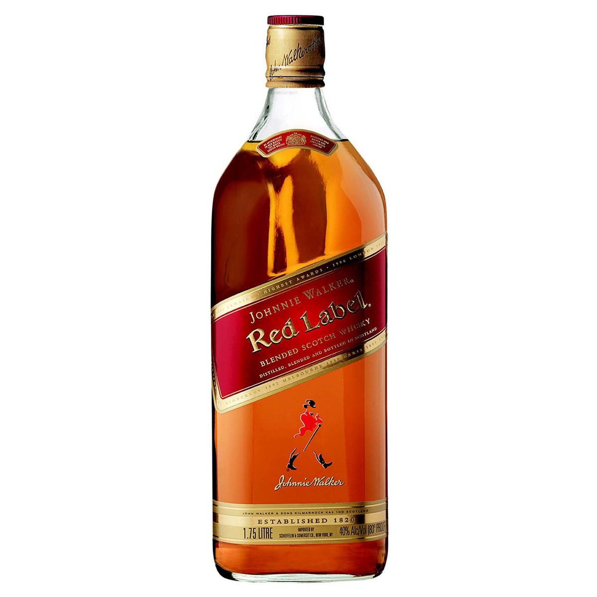 Johnnie Walker Red Label Blended Scotch Whisky 1.75L – Wine & Liquor Mart