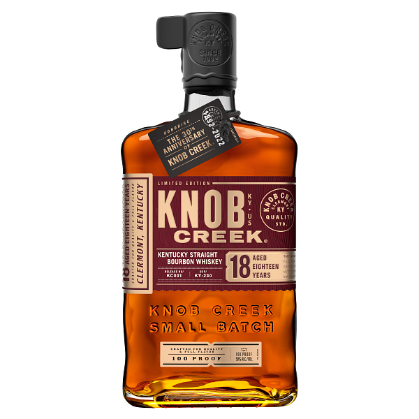 Knob Creek 18 100Proof 30th Anniversary Kentucky Straight Bourbon Whiskey 750mL