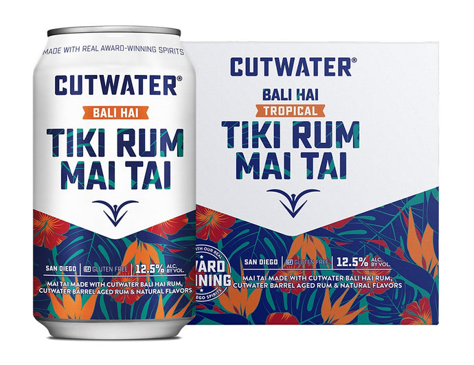 Cutwater Tiki Rum Mai Tai 4pk 355mL