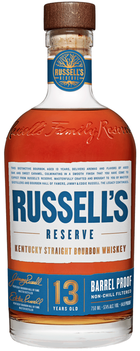 Russell’s Reserve 13 Year Old Barrel Proof Kentucky Straight Bourbon Whiskey 750mL
