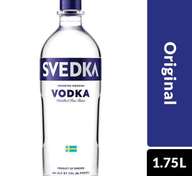 SVEDKA Imported Swedish Vodka 1.75L