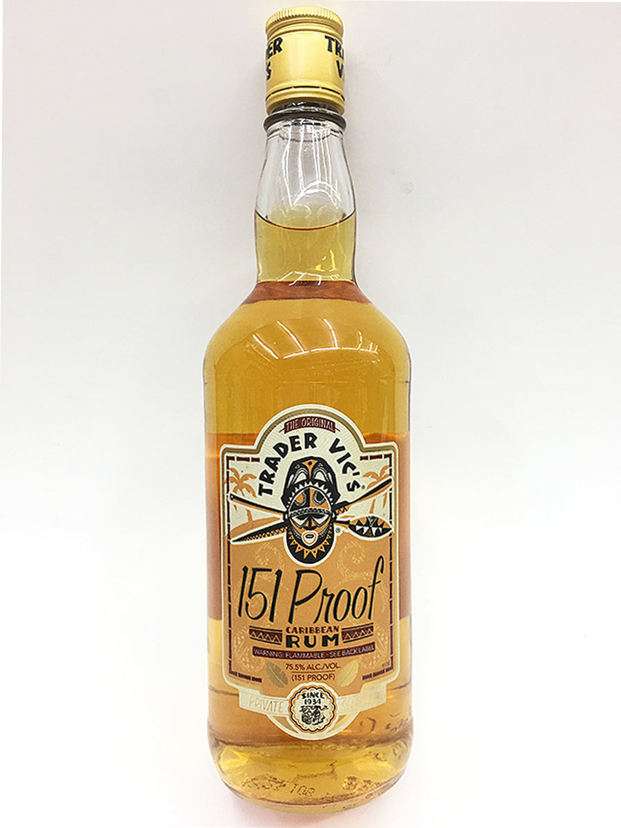 Trader Vics 151 Proof Spiced Rum 1L – Wine & Liquor Mart