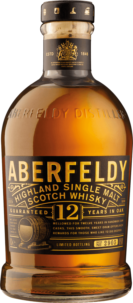 Dewar's Aberfeldy 12 Year Old Highland Single Malt Scotch 750 mL