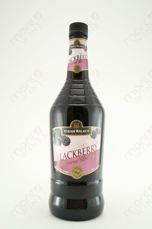 Hiram Walker Blackberry Flavored Brandy 1L Type: Liquor Categories: 1L, Brandy, quantity high enough for online, size_1L, subtype_Brandy. Buy today at Wine and Liquor Mart Poughkeepsie