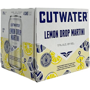 Cutwater Lemon Drop Martini 4pk 355mL