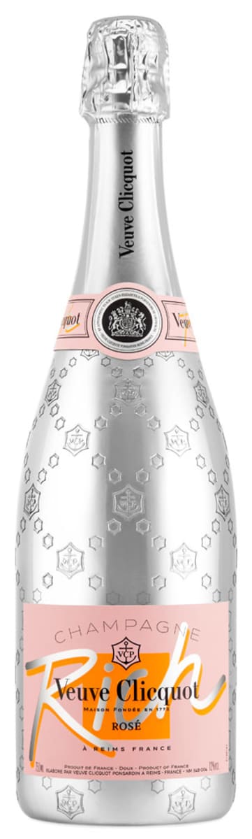 Veuve Clicquot Rich Rosé Champagne NV 750mL