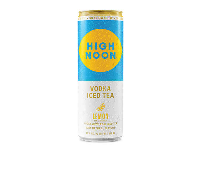 High Noon Vodka Lemon Iced Tea 4pk cans 355mL