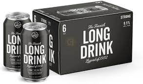 The Finnish LONG DRINK Strong Citros Soda Gin Cocktail RTD 6pk 355mL