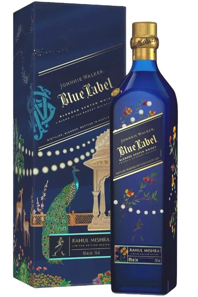 Johnnie Walker Blue Label Blended Scotch Whiskey Diwali Edition 750mL