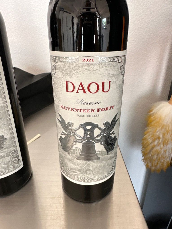 Daou Seventeen Forty Paso Robles Merlot 2021 750mL