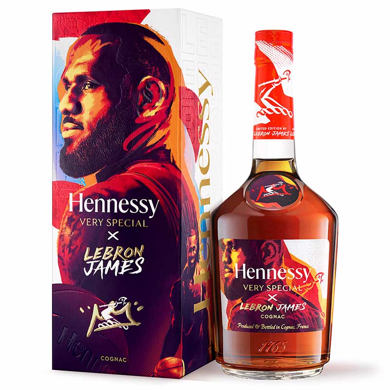 Hennessy ヘネシー V.S 700ml レブロン・ジェームズ 3本セット Hennessy VS Cognac X LeBron James 750mL – Wine & Liquor Mart