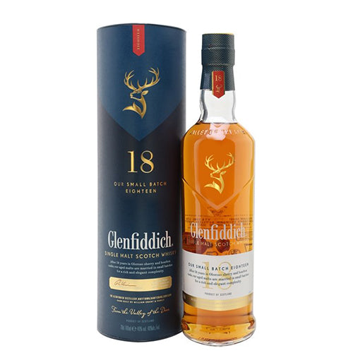 Glenfiddich 18 Single Malt Scotch Whiskey 750mL