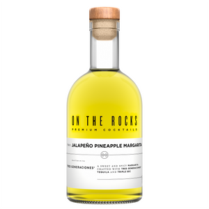 On The Rocks The Jalapeño Pineapple Margarita Tres Generaciones 375mL