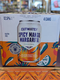 Cutwater Spicy Mango Margarita 4pk 355mL