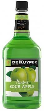 Dekuyper Pucker Sour Apple Schnapps 1L