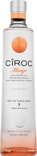CIROC Mango Flavored Vodka 750 mL Type: Liquor Categories: 750mL, Flavored, size_750mL, subtype_Flavored, subtype_Vodka, Vodka. Buy today at Wine and Liquor Mart Poughkeepsie