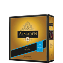 Almaden - Merlot 5 Liter Box Type: Red Categories: 5 Liter Box, California, Merlot, quantity high enough for online, region_California, size_5 Liter Box, subtype_Merlot. Buy today at Wine and Liquor Mart Poughkeepsie