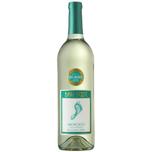 Barefoot Moscato Wine - 750mL Type: White Categories: 750mL, California, Moscato, quantity high enough for online, region_California, size_750mL, subtype_Moscato. Buy today at Wine and Liquor Mart Poughkeepsie
