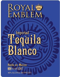 Royal Emblem Tequila Blanco 1L Type: Liquor Categories: 1L, size_1L, subtype_Tequila, Tequila. Buy today at Wine and Liquor Mart Poughkeepsie