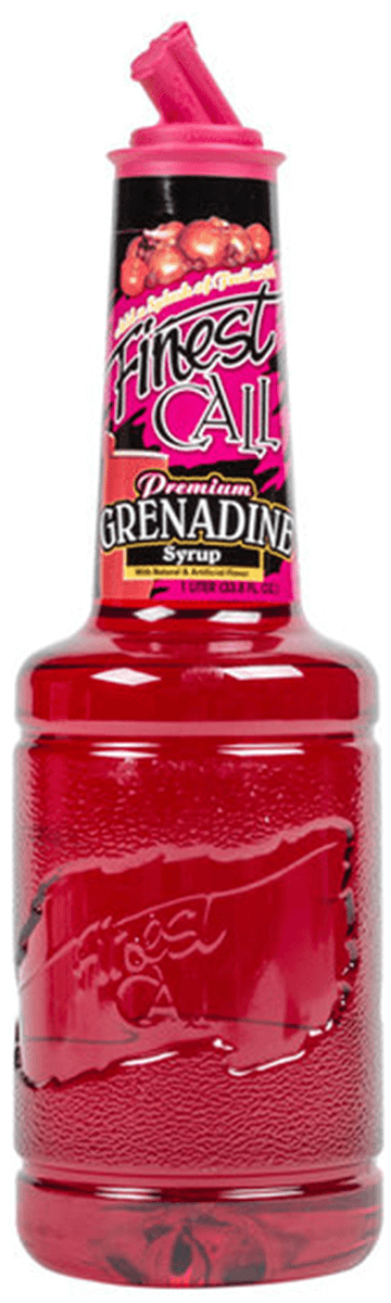 Finest Call Grenadine Syrup 1L Type: Liquor Categories: 1L, Bitters, Flavored, Mixers, size_1L, subtype_Flavored, subtype_Mixers, Syrups. Buy today at Wine and Liquor Mart Poughkeepsie