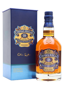 Chivas Regal 18yr Scotch Whisky Gold Signature 750mL