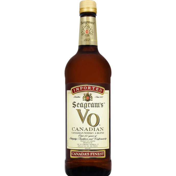 Seagrams V.o. Canadian Whisky 1.0l Type: Liquor Categories: 1L, quantity high enough for online, size_1L, subtype_Whiskey, Whiskey. Buy today at Wine and Liquor Mart Poughkeepsie