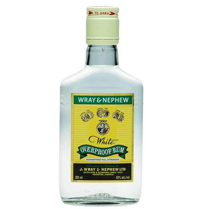 Wray & Nephew White Overproof Rum 200mL Type: Liquor Categories: 200mL, quantity high enough for online, Rum, size_200mL, subtype_Rum. Buy today at Wine and Liquor Mart Poughkeepsie