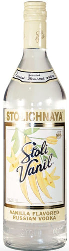 Stolichnaya Vanil Flavored Vodka 1L Type: Liquor Categories: 1L, Flavored, quantity low hide from online store, size_1L, subtype_Flavored, subtype_Vodka, Vodka. Buy today at Wine and Liquor Mart Poughkeepsie
