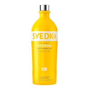 SVEDKA Citron Vodka, 1.75 L Bottle, Type: Liquor Categories: 1.75L, Flavored, quantity high enough for online, size_1.75L, subtype_Flavored, subtype_Vodka, Vodka. Buy today at Wine and Liquor Mart Poughkeepsie