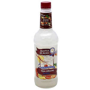 Master of Mixes Tom Collins 1L Type: Liquor Categories: 1L, Bitters, Mixers, quantity high enough for online, size_1L, subtype_Mixers, Syrups. Buy today at Wine and Liquor Mart Poughkeepsie