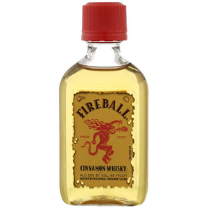 Fireball Cinnamon Whiskey 50 mL Type: Liquor Categories: 50mL, Flavored, size_50mL, subtype_Flavored, subtype_Whiskey, Whiskey. Buy today at Wine and Liquor Mart Poughkeepsie