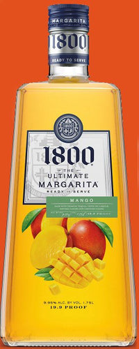 1800 Ultimate Mango Margarita Ready to Drink 1.75L Type: Liquor Categories: 1.75L, Ready to Drink, size_1.75L, subtype_Ready to Drink. Buy today at Wine and Liquor Mart Poughkeepsie