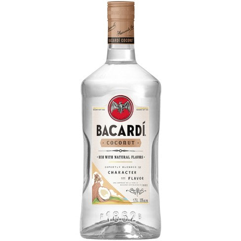 Bacardi Coconut Rum 1.75L Type: Liquor Categories: 1.75L, Flavored, Rum, size_1.75L, subtype_Flavored, subtype_Rum. Buy today at Wine and Liquor Mart Poughkeepsie