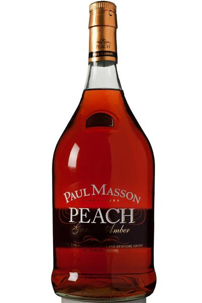 Paul Masson Peach Grande Amber Brandy 1.75L Type: Liquor Categories: 1.75L, Brandy, Flavored, size_1.75L, subtype_Brandy, subtype_Flavored. Buy today at Wine and Liquor Mart Poughkeepsie