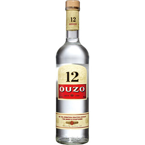 Ouzo 12 Liqueur 750 mL Type: Liquor Categories: 750mL, Liqueur, quantity high enough for online, size_750mL, subtype_Liqueur. Buy today at Wine and Liquor Mart Poughkeepsie