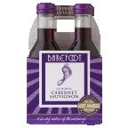 Barefoot Cabernet Sauvignon 4 Pack (187mL) Type: Red Categories: 187mL (4 Pack), Cabernet Sauvignon, California, region_California, size_187mL (4 Pack), subtype_Cabernet Sauvignon. Buy today at Wine and Liquor Mart Poughkeepsie