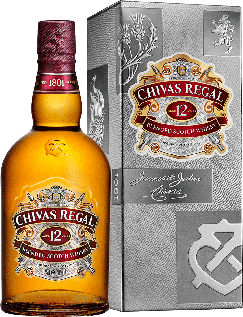 Melbourne alias interval Chivas Regal 12yr Blended Scotch Whisky 750mL – Wine & Liquor Mart
