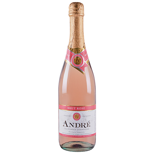 André Brut Rose 750 mL Bottle Type: Pink Categories: 750mL, California, Champagne & Sparkling Wine, quantity high enough for online, region_California, size_750mL, subtype_Champagne & Sparkling Wine. Buy today at Wine and Liquor Mart Poughkeepsie