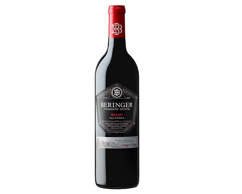 Beringer Founders' Estate Merlot - 750mL Type: Red Categories: 750mL, California, Merlot, quantity high enough for online, region_California, size_750mL, subtype_Merlot. Buy today at Wine and Liquor Mart Poughkeepsie