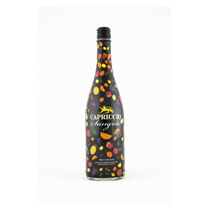 Capriccio Bubbly Red Sangria 750mL Type: Champagne & Sparkling Categories: 750mL, Red, Sangria, size_750mL, Sparkling Wine, subtype_Red, subtype_Sangria, subtype_Sparkling Wine. Buy today at Wine and Liquor Mart Poughkeepsie