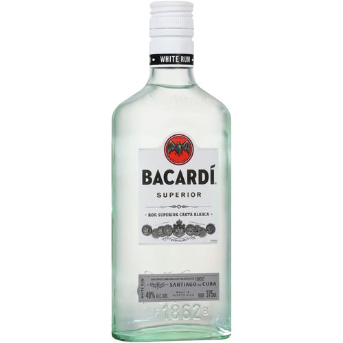 Bacardi Superior Rum 375mL Type: Liquor Categories: 375mL, Rum, size_375mL, subtype_Rum. Buy today at Wine and Liquor Mart Poughkeepsie