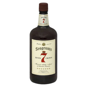 Seagram's 7 Crown American Whiskey - 1.75L Bottle Type: Liquor Categories: 1.75L, quantity high enough for online, size_1.75L, subtype_Whiskey, Whiskey. Buy today at Wine and Liquor Mart Poughkeepsie
