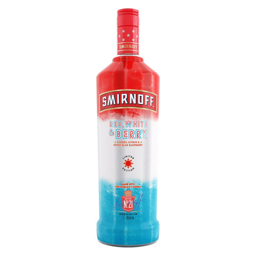 Smirnoff Red White and Berry Vodka - 1L Bottle Type: Liquor Categories: 1L, Flavored, quantity high enough for online, size_1L, subtype_Flavored, subtype_Vodka, Vodka. Buy today at Wine and Liquor Mart Poughkeepsie