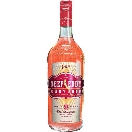 Deep Eddy Ruby Red Grapefruit Vodka - 1L Bottle Type: Liquor Categories: 1L, Flavored, size_1L, subtype_Flavored, subtype_Vodka, Vodka. Buy today at Wine and Liquor Mart Poughkeepsie
