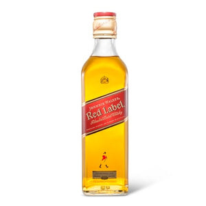 Johnnie Walker Red Label Scotch Whisky - 375ml Bottle Type: Liquor Categories: 375mL, quantity high enough for online, Scotch, size_375mL, subtype_Scotch, subtype_Whiskey, Whiskey. Buy today at Wine and Liquor Mart Poughkeepsie