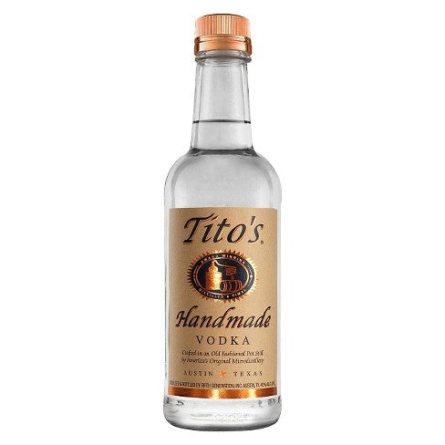 Tito's Handmade Vodka - 375mL Type: Liquor Categories: 375mL, quantity high enough for online, size_375mL, subtype_Vodka, Vodka. Buy today at Wine and Liquor Mart Poughkeepsie